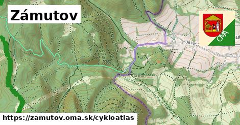 ikona Zámutov: 10,7 km trás cykloatlas v zamutov