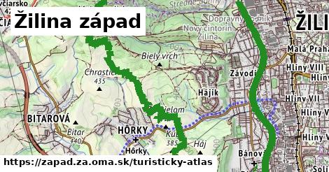 ikona Turistická mapa turisticky-atlas v zapad.za