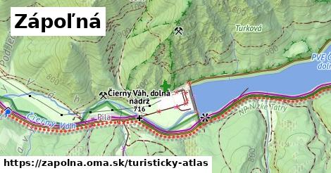 ikona Zápoľná: 0 m trás turisticky-atlas v zapolna