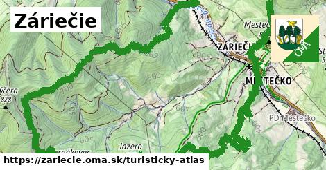 ikona Turistická mapa turisticky-atlas v zariecie