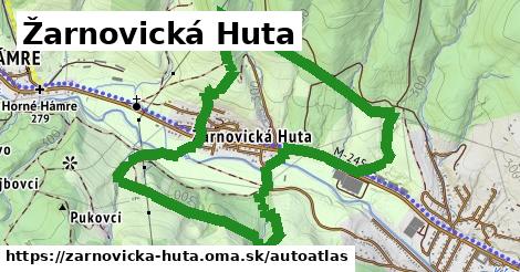 ulice v Žarnovická Huta