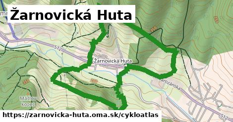 ikona Žarnovická Huta: 479 m trás cykloatlas v zarnovicka-huta