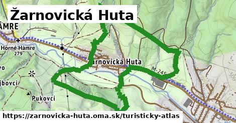 ikona Žarnovická Huta: 0 m trás turisticky-atlas v zarnovicka-huta