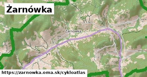 ikona Żarnówka: 7,5 km trás cykloatlas v zarnowka