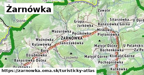 ikona Żarnówka: 0 m trás turisticky-atlas v zarnowka