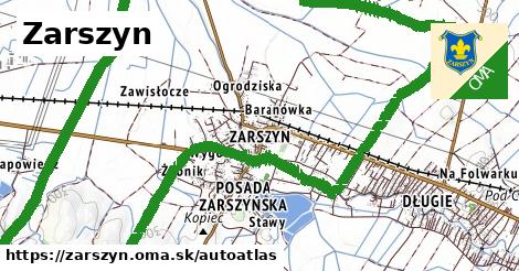 ikona Mapa autoatlas v zarszyn