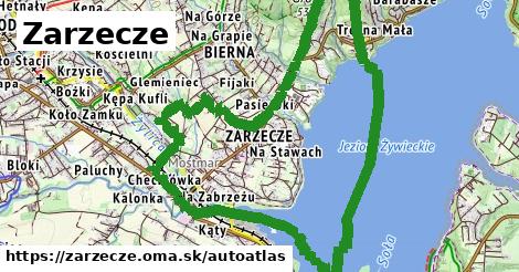 ikona Mapa autoatlas v zarzecze