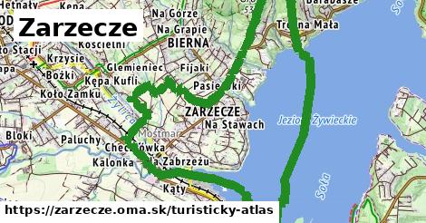 ikona Zarzecze: 0 m trás turisticky-atlas v zarzecze