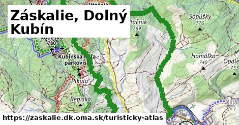 ikona Turistická mapa turisticky-atlas v zaskalie.dk