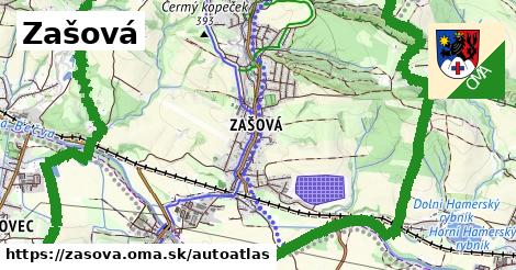 ikona Mapa autoatlas v zasova