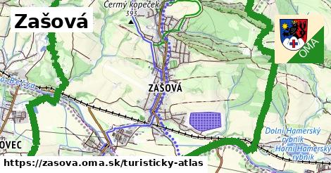 ikona Turistická mapa turisticky-atlas v zasova