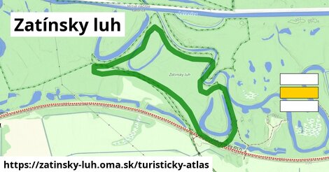 ikona Zatínsky luh: 0 m trás turisticky-atlas v zatinsky-luh