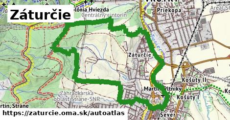 ulice v Záturčie