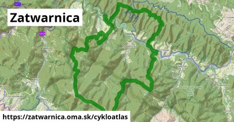 ikona Cyklo cykloatlas v zatwarnica