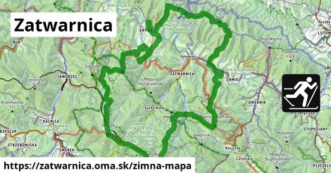 ikona Zimná mapa zimna-mapa v zatwarnica