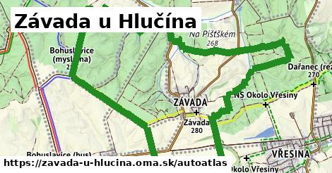 ikona Mapa autoatlas v zavada-u-hlucina