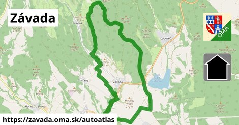 ikona Mapa autoatlas v zavada