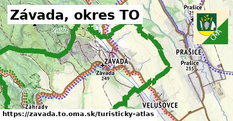 ikona Turistická mapa turisticky-atlas v zavada.to