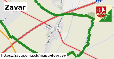 ikona Mapa dopravy mapa-dopravy v zavar