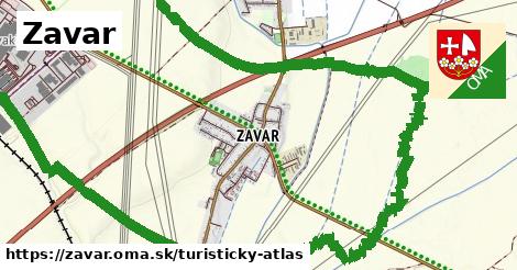 ikona Turistická mapa turisticky-atlas v zavar