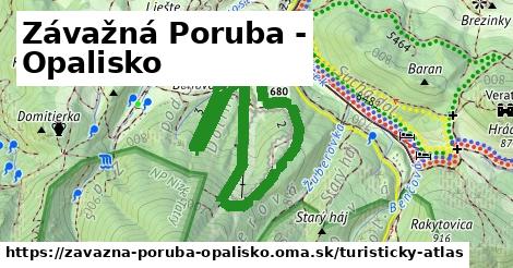 ikona Turistická mapa turisticky-atlas v zavazna-poruba-opalisko