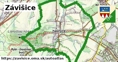 ikona Mapa autoatlas v zavisice