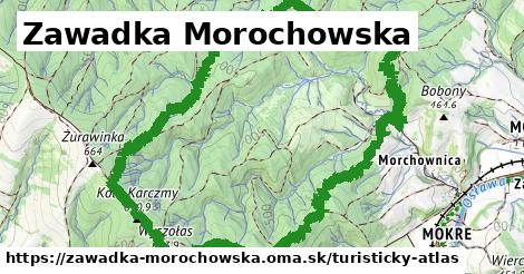 ikona Zawadka Morochowska: 0 m trás turisticky-atlas v zawadka-morochowska