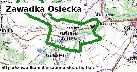 ikona Mapa autoatlas v zawadka-osiecka