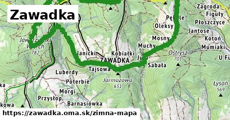 ikona Zimná mapa zimna-mapa v zawadka