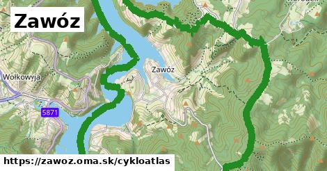 ikona Cyklo cykloatlas v zawoz