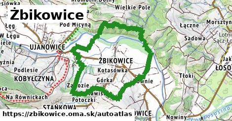 ikona Mapa autoatlas v zbikowice