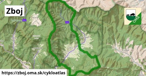 ikona Cyklo cykloatlas v zboj