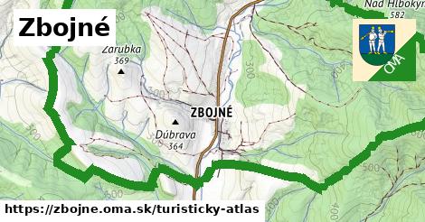 ikona Turistická mapa turisticky-atlas v zbojne