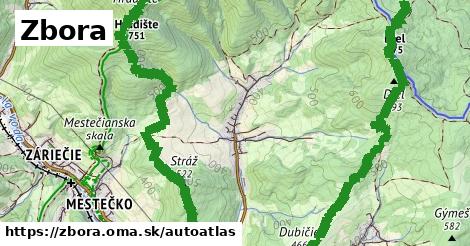 ikona Mapa autoatlas v zbora