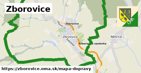 ikona Mapa dopravy mapa-dopravy v zborovice