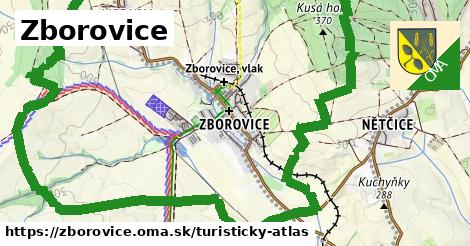 ikona Turistická mapa turisticky-atlas v zborovice