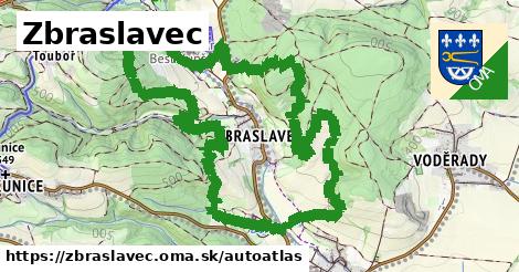 ikona Mapa autoatlas v zbraslavec