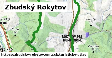 ikona Zbudský Rokytov: 0 m trás turisticky-atlas v zbudsky-rokytov