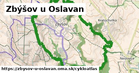 ikona Cyklo cykloatlas v zbysov-u-oslavan