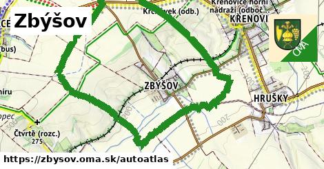 ikona Mapa autoatlas v zbysov