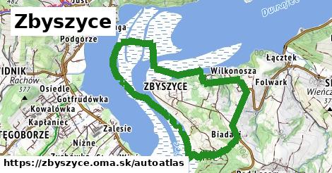 ikona Mapa autoatlas v zbyszyce