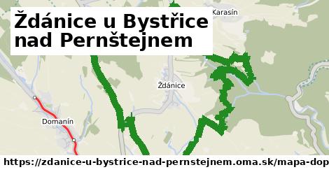 ikona Mapa dopravy mapa-dopravy v zdanice-u-bystrice-nad-pernstejnem