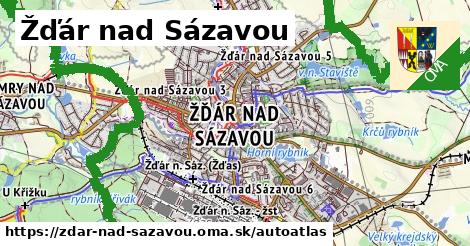 ikona Mapa autoatlas v zdar-nad-sazavou