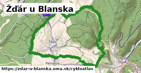 ikona Cyklo cykloatlas v zdar-u-blanska