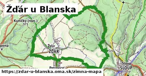 ikona Zimná mapa zimna-mapa v zdar-u-blanska