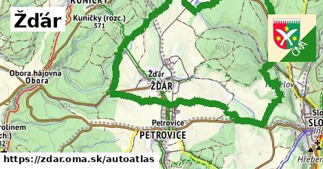 ikona Mapa autoatlas v zdar