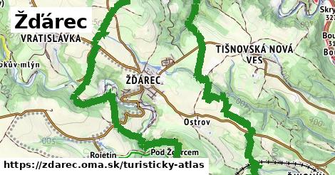 ikona Turistická mapa turisticky-atlas v zdarec