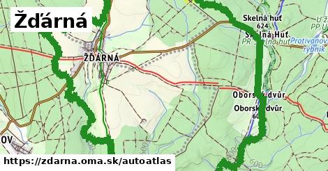 ikona Mapa autoatlas v zdarna