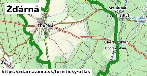 ikona Turistická mapa turisticky-atlas v zdarna