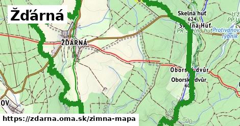 ikona Zimná mapa zimna-mapa v zdarna